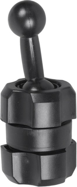 Universelle 17-mm-Kugelgelenk-Verlängerungsstange für Auto-Lüftungstelefonhalter, Kugelgelenk-Adapter für D2RC, Schwarz - Bild 1