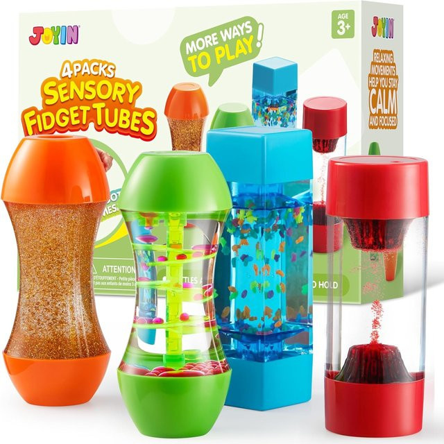 JOYFY Fidget Tubes, 4er-Pack, ab 3 Jahre - Bild 1