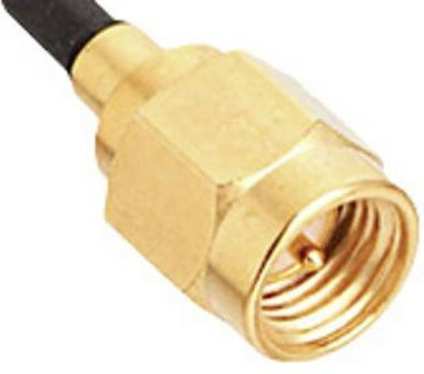 Molex 732510051 SMA-Steckverbinder Stecker 50 Ohm in Gold und Edelstahl - Bild 1