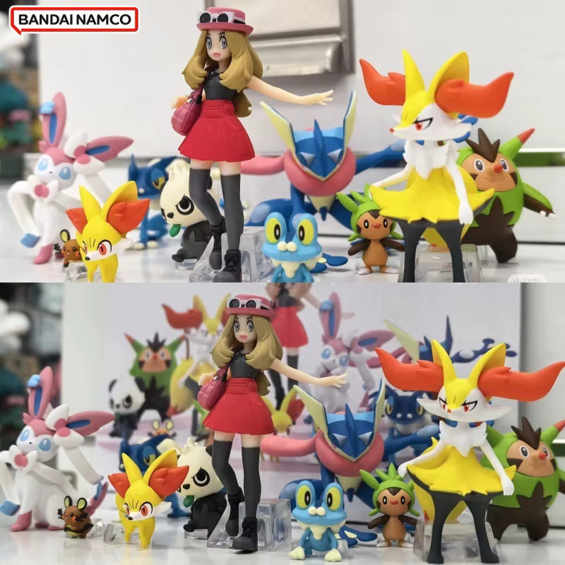 BANDAI Pokémon SW Scale World Kalos Region Greninja Sylveon Serena, Anime-Figuren - Bild 2