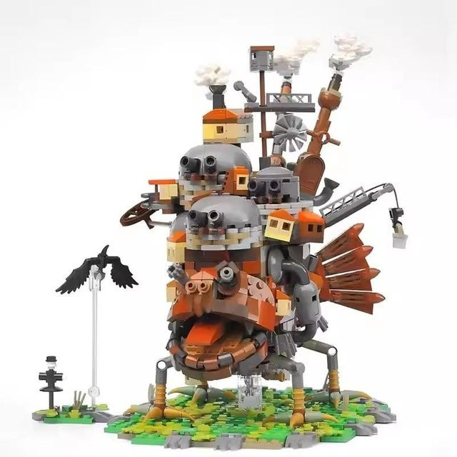 Hayao Miyazaki Das wandelnde Schloss des Kakerlaken, Modellbausatz, Grün, ab 14 Jahren - Bild 1