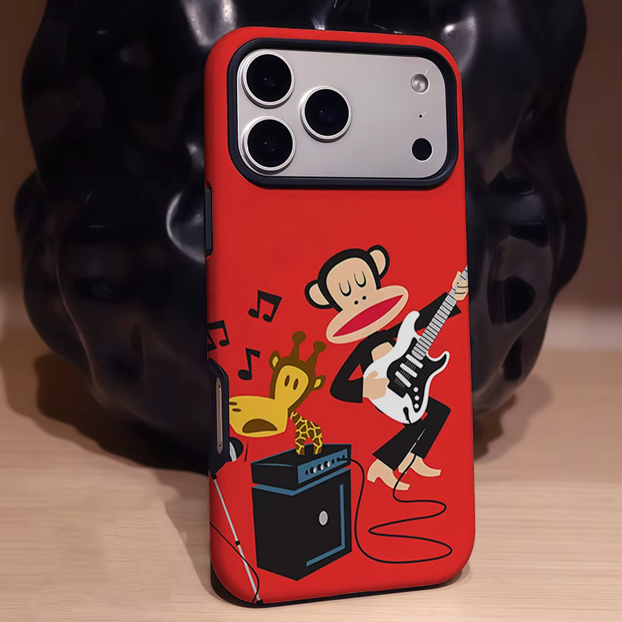 Paul Frank Magnetische Handyhülle für iPhone 17 16 15 14 13 Pro Max Plus Robuste Einzel- und Doppelschicht-Schutzhülle - Bild 3