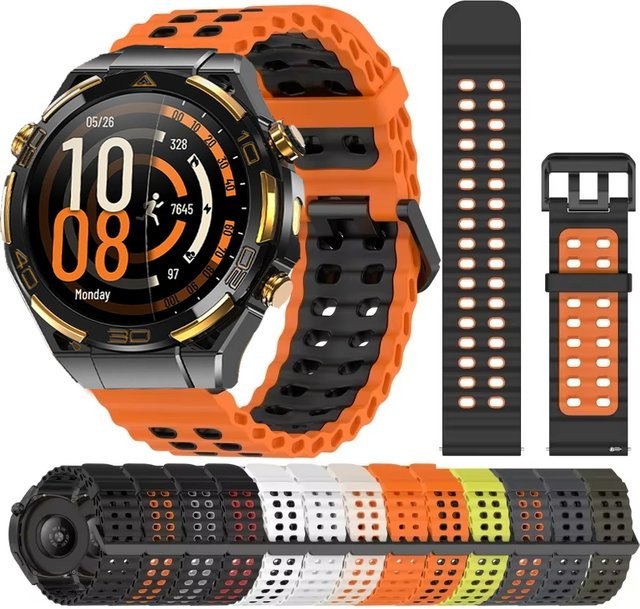 Blackview Uhrenarmband Silikon, 22 mm, Unisex - Bild 1