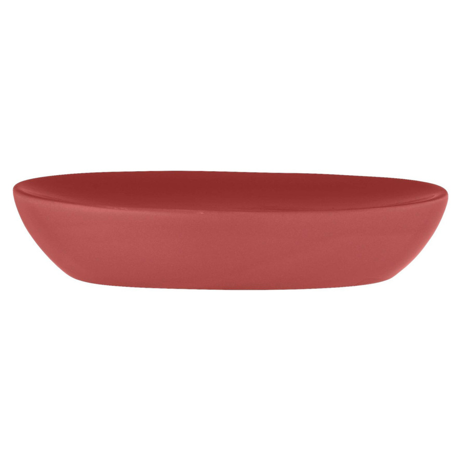 Allstar Seifenablage Olinda aus Keramik in Rot, B/H/T: 12 x 3 x 8,5 cm - Bild 1