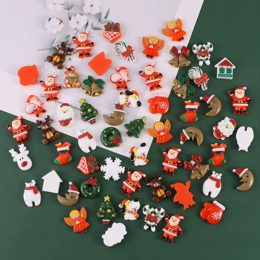 Aogue Charms, Harz, Bunt, Weihnachten - Bild 6