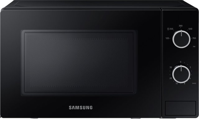 Samsung Mikrowelle MS20A3010AL/EG in Schwarz mit 20 Litern Volumen und 5 Leistungsstufen - Bild 1