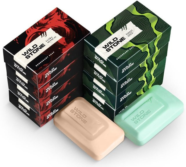 Wild Stone Ultra Sensual und Forest Spice Schaum Kombipackung, Herren, 8er-Packung - Bild 1