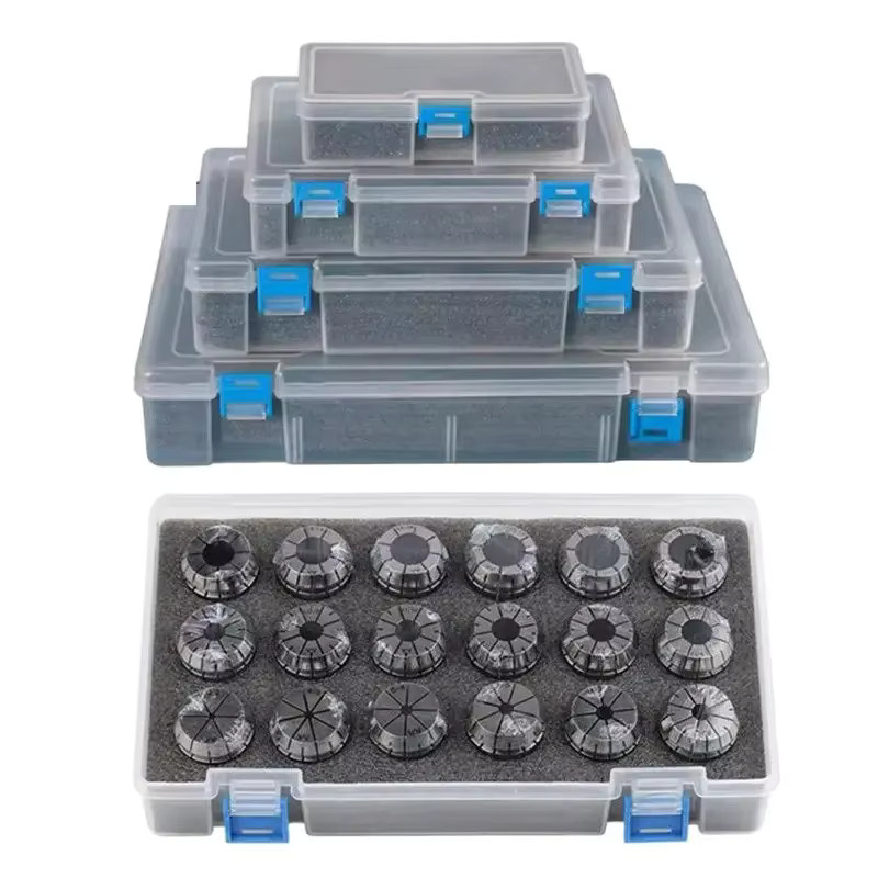 ER Federspannzangenfutter Set in Silber für CNC-Fräswerkzeughalter und Graviermaschinen, Präzision 0,005 mm bis 0,008 mm, passend für ER11 ER16 ER20 ER25 ER32 ER40 - Bild 2