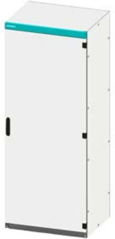 Siemens Schaltschrank aus Stahl in Grau B: 40 cm, H: 200 cm, T: 40 cm - Bild 1