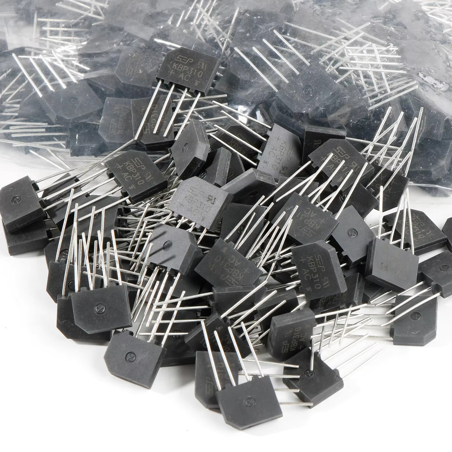 Leistungs-Brückengleichrichter Set KBP307 KBP210 KBP206 KBP207 KBP310 KBP410 in Schwarz - Bild 2