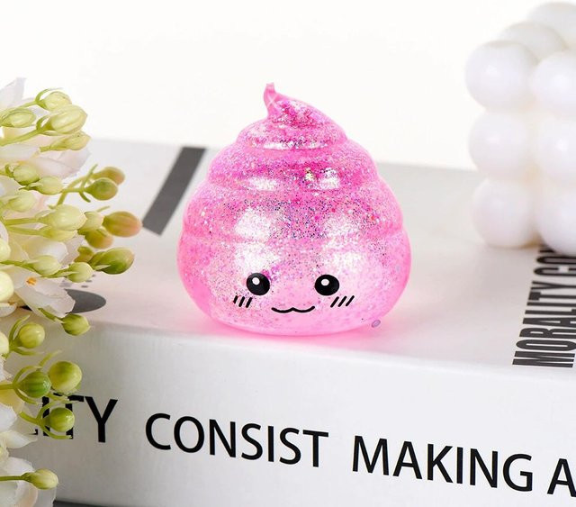 Malzose Squishy Kacke Stressball, Lustig, Dehnbar, Quetschbar - Bild 1