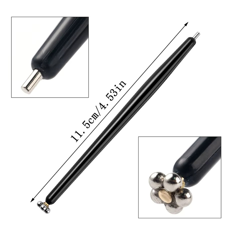Full Beauty Doppelköpfiger Magnetstift für Nagelkunst, Schimmernd - Bild 4