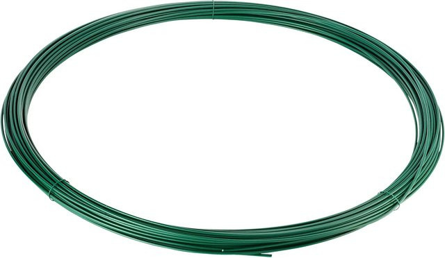 Gah-Alberts Spanndraht aus PVC und verzinktem Stahl, Farbe: Grün, Stärke: 3,8 mm, Länge: 55 m - Bild 1