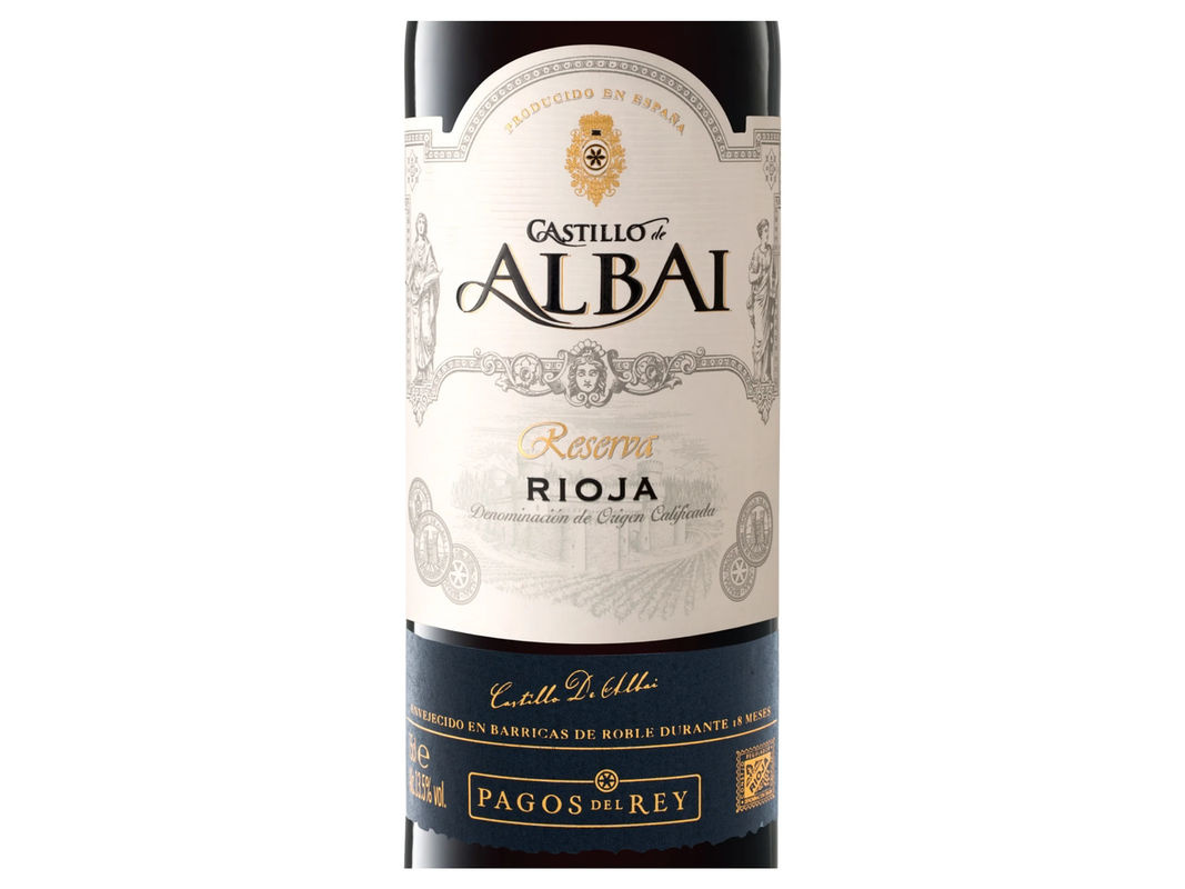 Castillo de Albai Reserva Rioja DOCa Tempranillo trocken Rotwein 2019 0,75 l - Bild 2