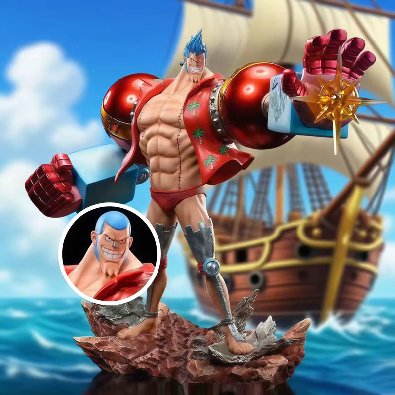 Bandai One Piece Franky Anime Figur, Modell Puppe, Jungen - Bild 2