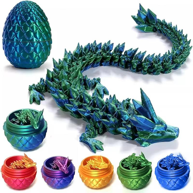 Yiran Furniture Drache 3D-gedruckte Bastelstatue 60cm - Bild 1