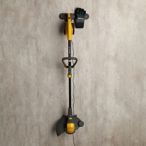 Stiga Akku-Rasentrimmer GT 300e Set in Gelb mit Ladegerät, Akku und Aufbewahrungssystem, Schnittbreite: 30 cm - Bild 3