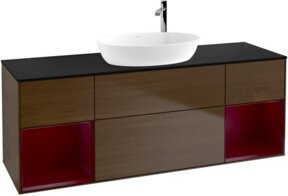 V&B Waschtischunterschrank Finion Wandbeleuchtung in lackierter Ausführung, Breite: 160 cm, Tiefe: 50,1 cm, Höhe: 50,1 cm - Bild 1
