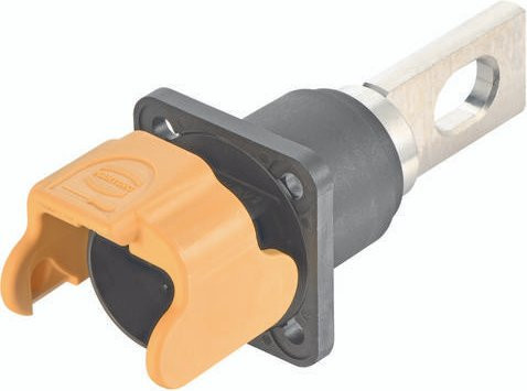 HARTING Anbaugehäuse aus Kunststoff in Orange 09 93 001 0323 - Bild 1