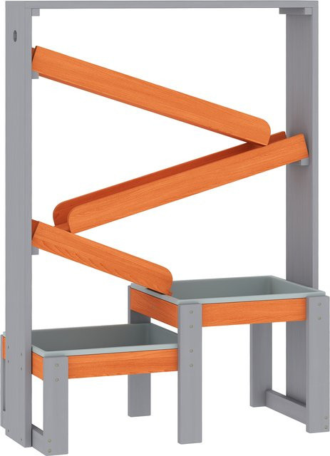 AIYAPLAY Sand Wasserspieltisch, Holz Wassertisch, Grau, ab 3 Jahre - Bild 1
