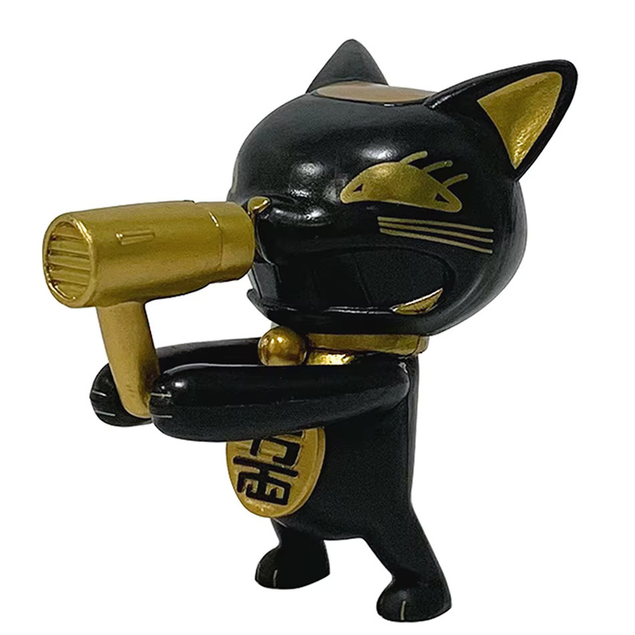 Bandai Anime Figur Dandadan Hairdrier Turbo Oma in Multicolor als Sammlerstück und Modell für dein Zuhause - Bild 4