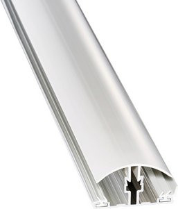 GUTTA Klemmprofil aus PVC für 10 und 16 mm Stegplatten in Silber - Bild 1