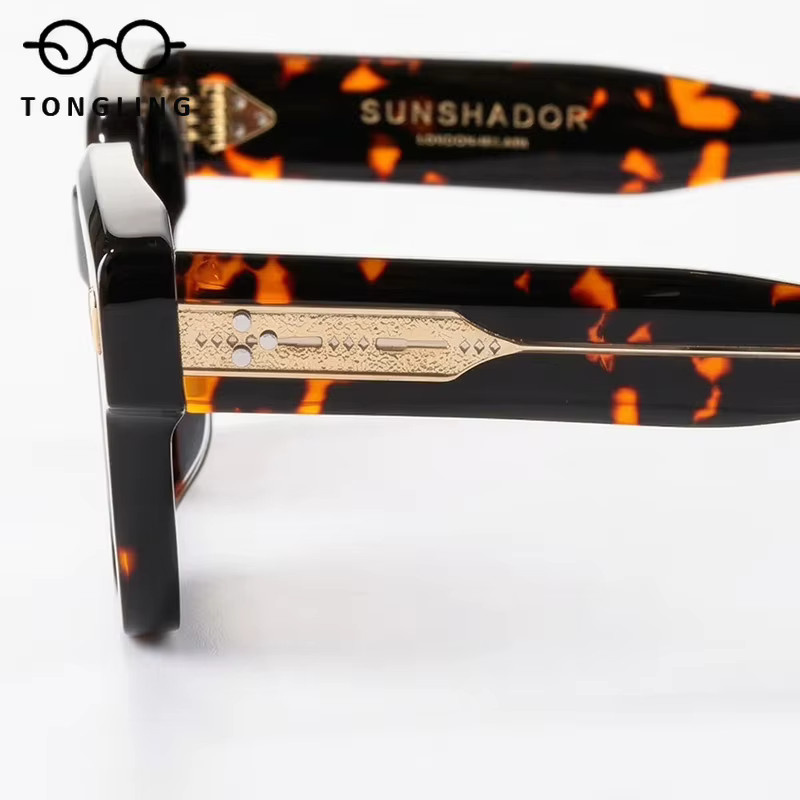 QIRONG Sonnenbrille, Unisex, Vollrand, Square, Acetat - Bild 4