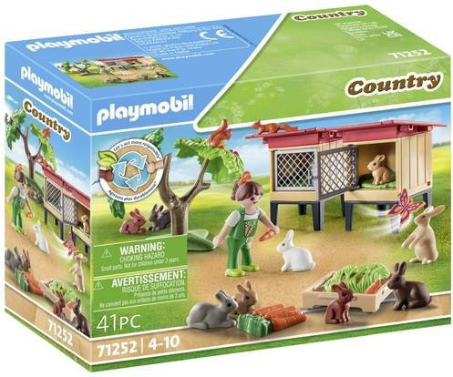 Playmobil Country Kaninchenstall 71252 Bauernhof Spielset - Bild 1