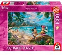 Schmidt Spiele Disney Dreams Collection Minnie & Mickey in Hawaii Puzzle mit 1000 Teilen - Bild 1