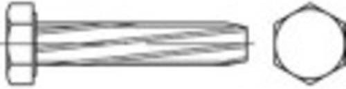 TOOLCRAFT Schneidschrauben M5 30mm Außensechskant DIN 7513 Stahl galvanisch verzinkt Silber 500 Stück - Bild 1
