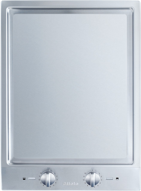Miele ProLine-Element CS 1327 Y mit elektrobeheiztem Teppan Yaki und Induktion in Silber zum Einbau - Bild 1
