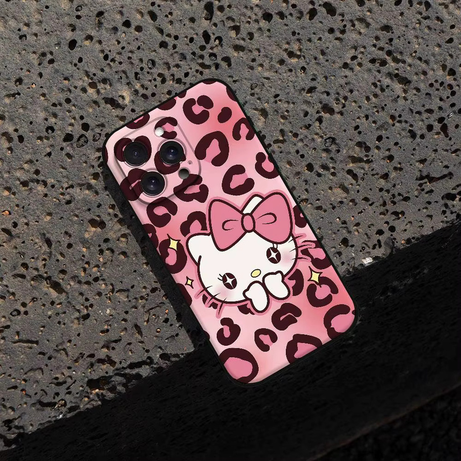Hello Kitty Handyhülle für Apple iPhone in Pink, weiche TPU Schutzhülle - Bild 7