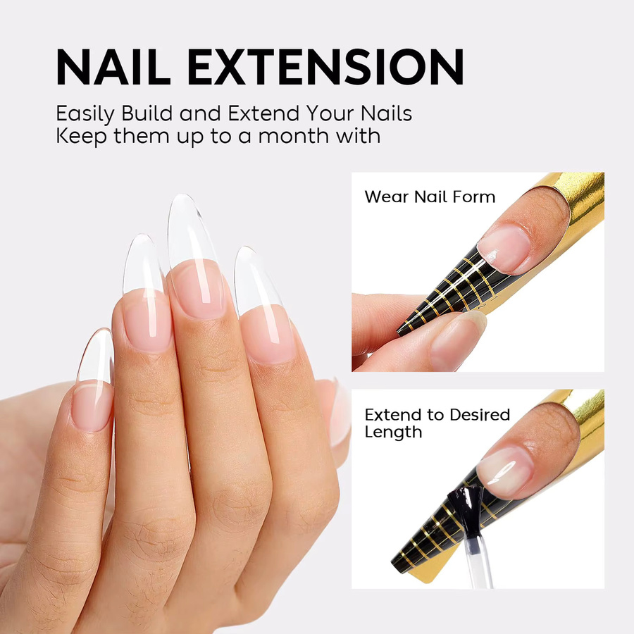PUENTE Builder Nagelgel, Transparent, 15 ml - Bild 4
