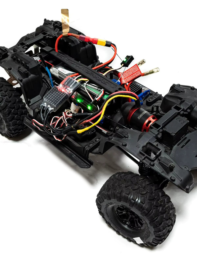 RCXAZ RC Motor 3542, Bürstenloser Motor, 1:10, Wasserdicht, Metall, Rot - Bild 4