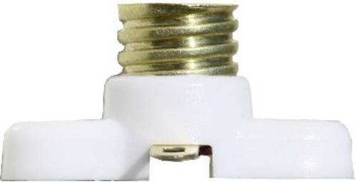 BELI-BECO 152 Lampenfassung für Miniaturlampen mit E10 Anschluss und Lötfahne in Weiß - Bild 1