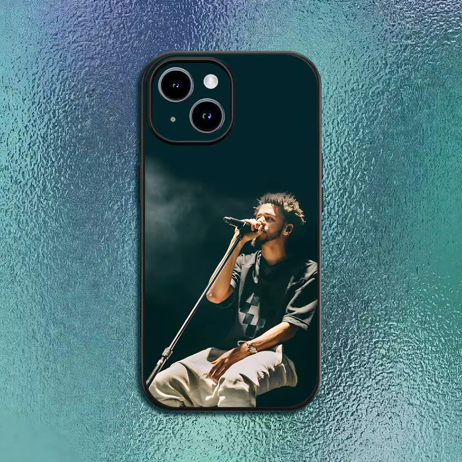Pop J.Cole World Handyhülle für iPhone 12 bis 16 Pro Max Plus in Schwarz als klassische Softshell-Hülle - Bild 2