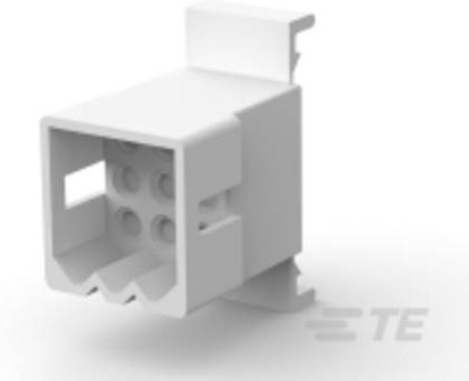 TE Connectivity 770095-1 Steckverbinder in Weiß - Bild 1