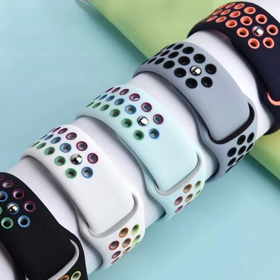 EIMO Uhrenarmband Silikon, Unisex, Bunt - Bild 1