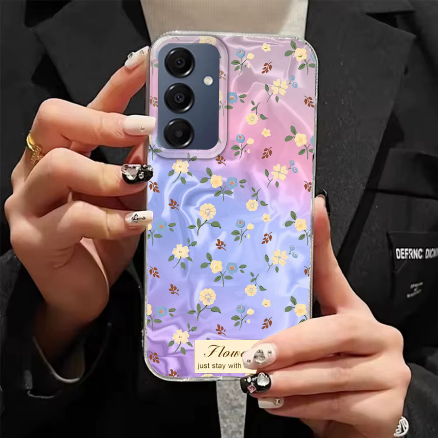 Samsung Galaxy Retro Handyhülle mit Blumen und Rosen Design für verschiedene Modelle - Bild 2