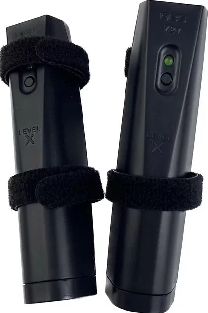 Axinite Akku-Box Level X mit 72V Rauschunterdrückung für Audiokabel und Lautsprecherkabel, Schwarz - Bild 1