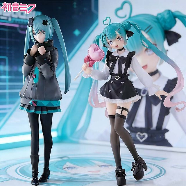 Bandai Hatsune Miku Anime-Figur, Neko T-Shirt Ver., Mädchen-Modell - Bild 1