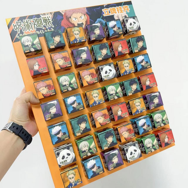 Bandai Jujutsu Kaisen Acryl Figur Stand Modell Action Figure 42-teiliges Set - Bild 1
