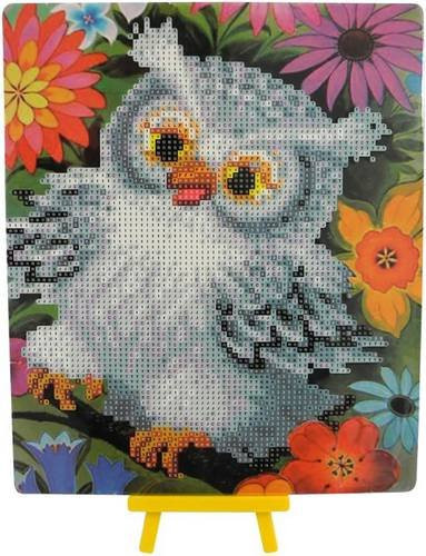 Vedes Diamond Painting Eule mit Aufsteller - Bild 1