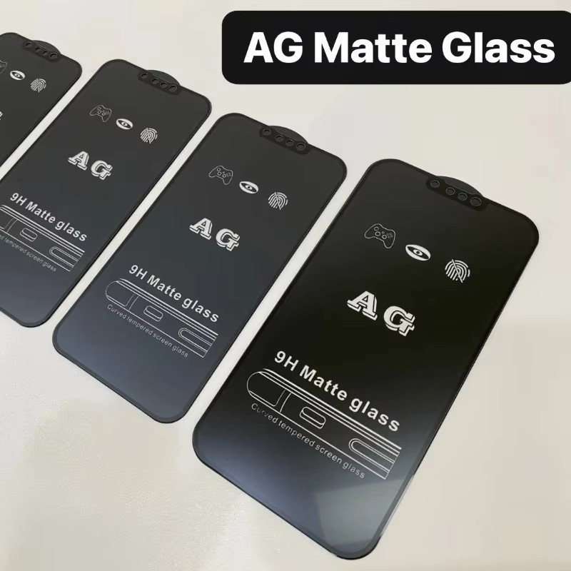 Mattes Schutzglas für Samsung Galaxy S24 Ultra S23 S22 S21 S20 FE S10 Lite Note 20 A25 A24 A23 A21S Displayschutzfolie Transparent - Bild 3