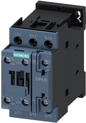 Siemens Leistungsschütz 3RT2026-1AM20-1AA0 in Grau - Bild 1