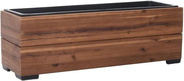 Vivanno Blumenkasten Kajix in Erdbraun, B/T/H: 61 x 20 x 21 cm - Bild 1