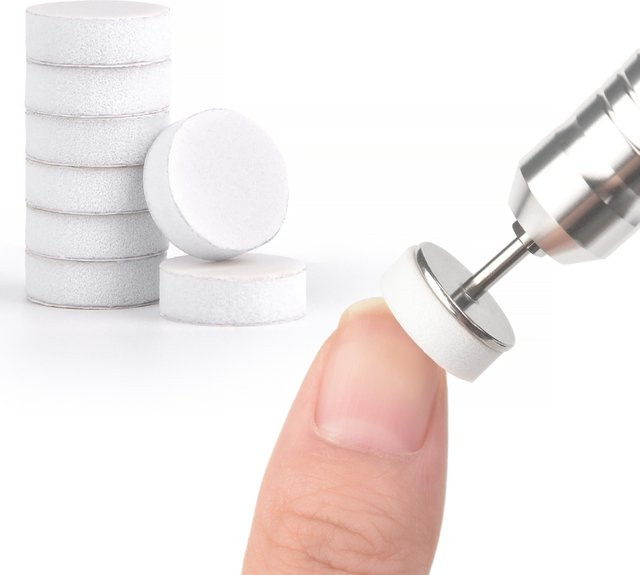AriesLibra Nagelpolierpads, austauschbare Sandpapier Polierscheiben, Unisex - Bild 1