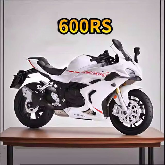 MAKEDA 600RS Spring Breeze 450SR Motorräder, Miniaturfahrzeuge, 1:12, Gummireifen - Bild 1