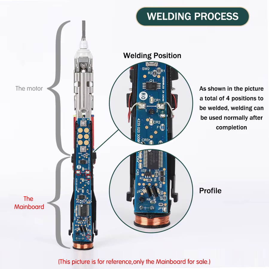 Philips Sonicare Ersatzteil Mainboard Steuerplatine für HX6930 und HX6910 - Bild 2