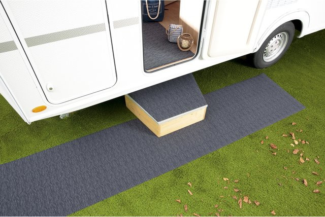 Peyer Syntex 1 Mira Jacquard-Teppich in Blau, B: 138 cm, L: 220 cm - Bild 1